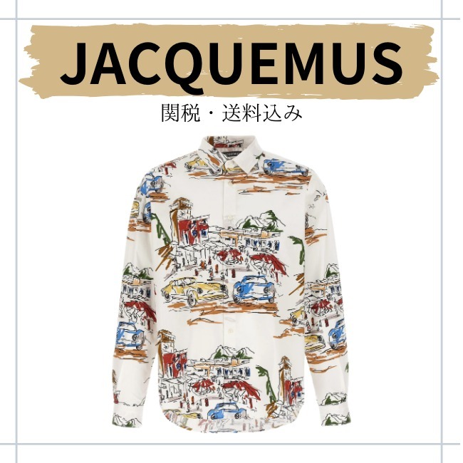 関税・送料込み【JACQUEMUS】La Chemise Simon シャツ
