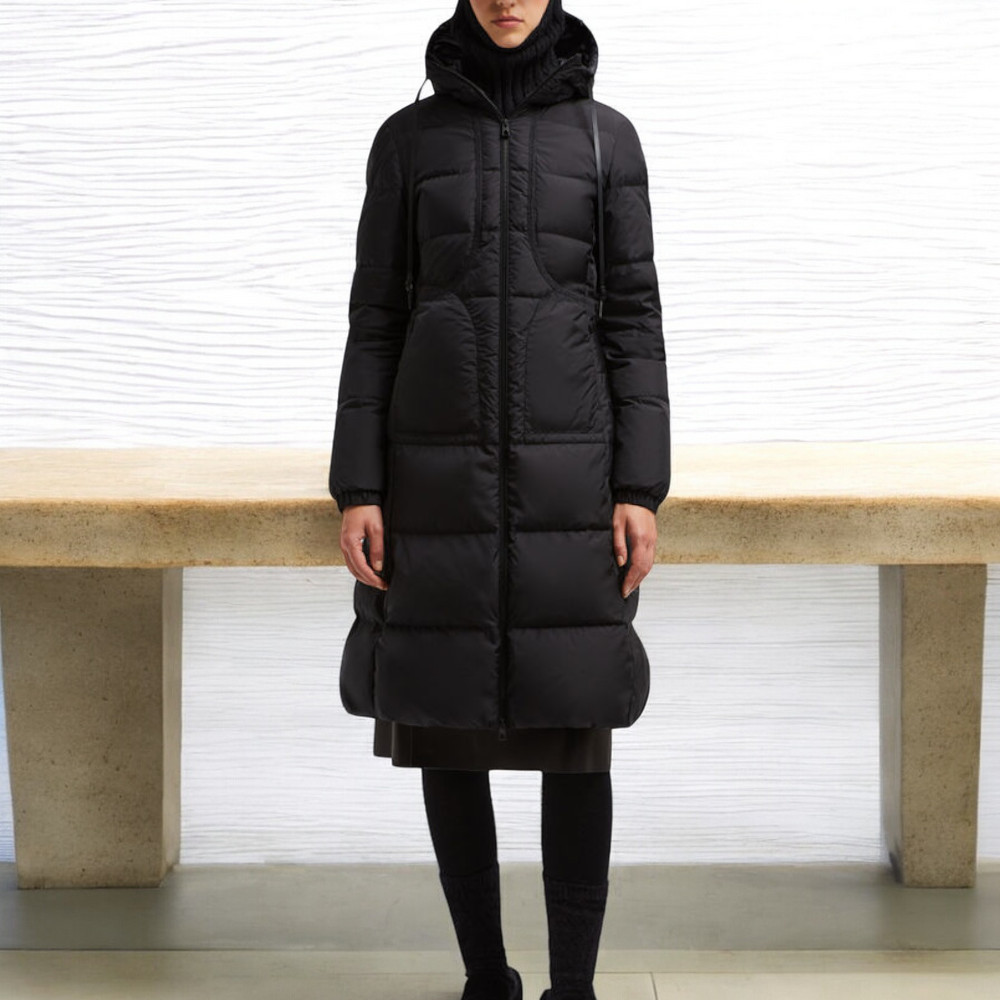 MONCLER Idocraseロングダウンジャケット