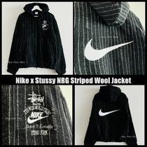 Nike x Stussy NRG Striped Wool Jacket Blackナイキ コラボ