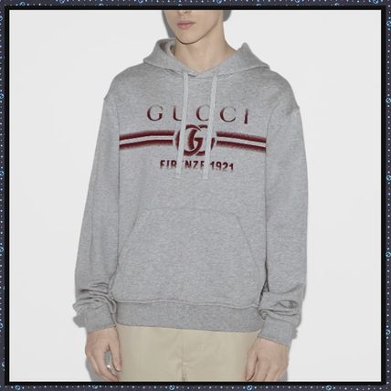 GUCCI グレー ロゴ トレーナー　6 グレー（灰色）系 GUCCI(グッチ) スウェット・トレーナー(メンズ