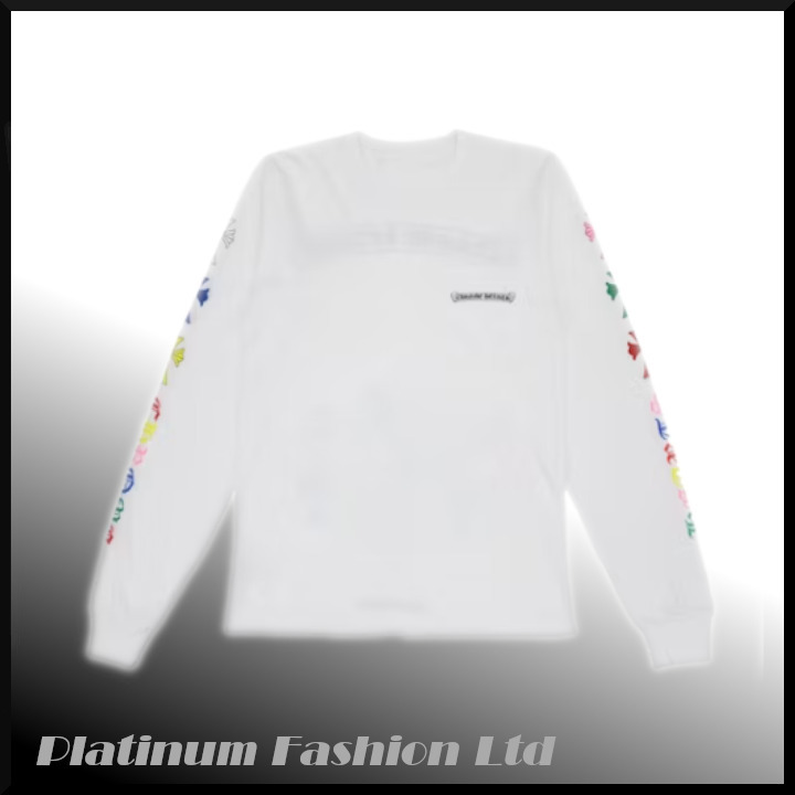 入手困難【CHROME HEARTS】マルチカラークロス 長袖 Tシャツ