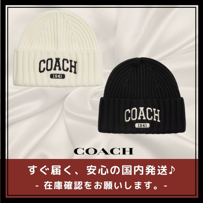 COACH】コーチ 1941 ニット ビーニー (Coach/ニットキャップ