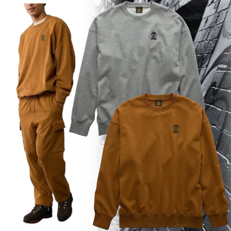 ヤマト便【Timberland x AE】 ヘビーウェイト クルーシャツ