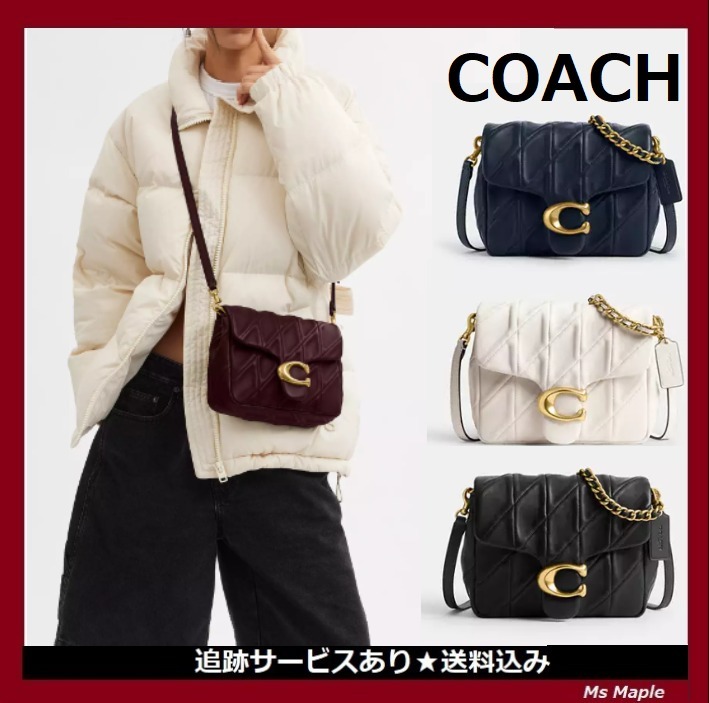 ★調節可能クロスボディ★【COACH】 Shoulder Bag With Quilting