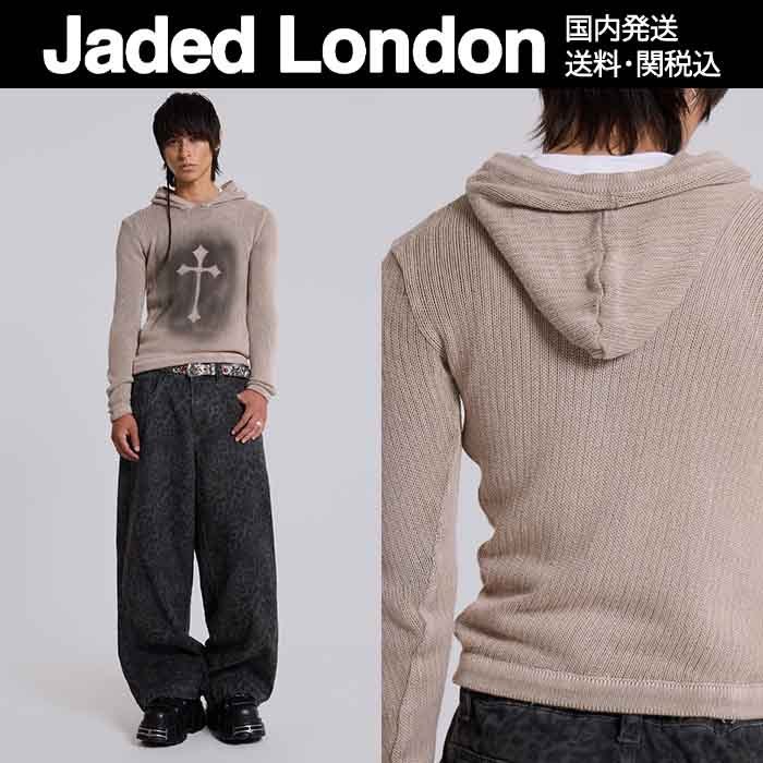 大人気！Jaded London★Sainted Knit パーカー