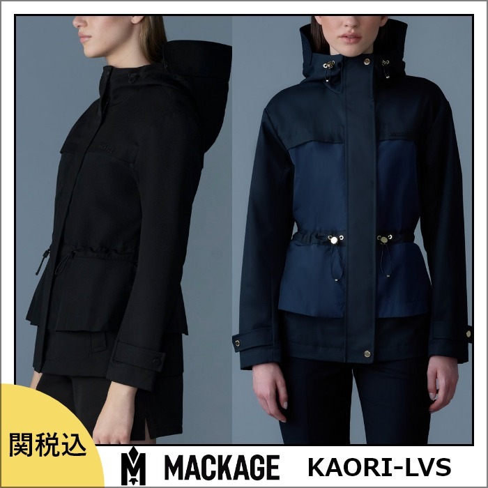 美シルエット★MACKAGE マッカージュ KAORI ペプラム ジャケット