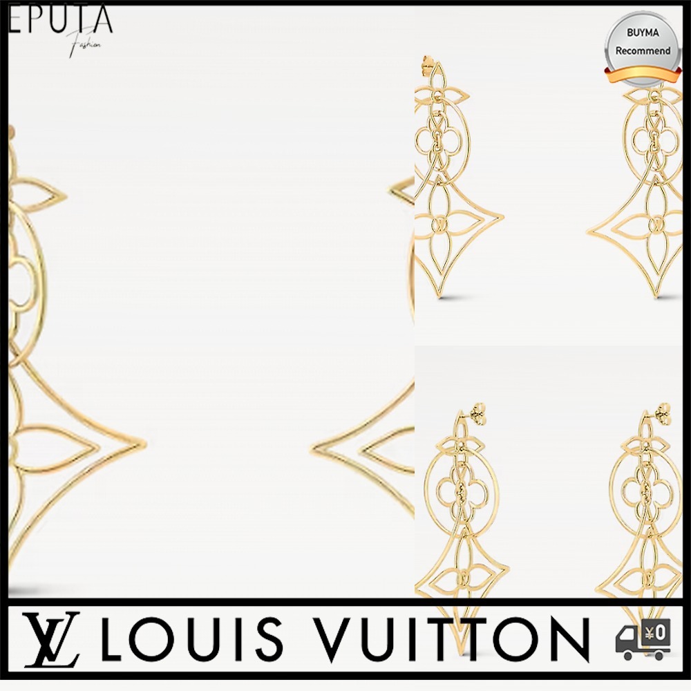 [SALE]ヴィトン Vuitton ピアス パンダント LV ツイッギー