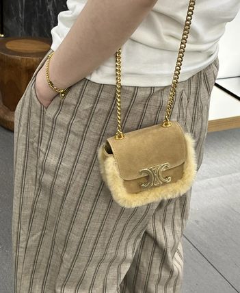 CELINE ハンドバッグ ショルダーバッグ ティーン もこもこ モコモコ CELINE(セリーヌ) バッグ・カバン(レディース) - 海外