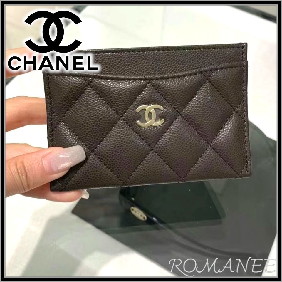 シンプルかつかっこいい♪【CHANEL】カードケース