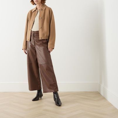 《送料無料》 Wool, cashmere and silk bomber jacket BACO
