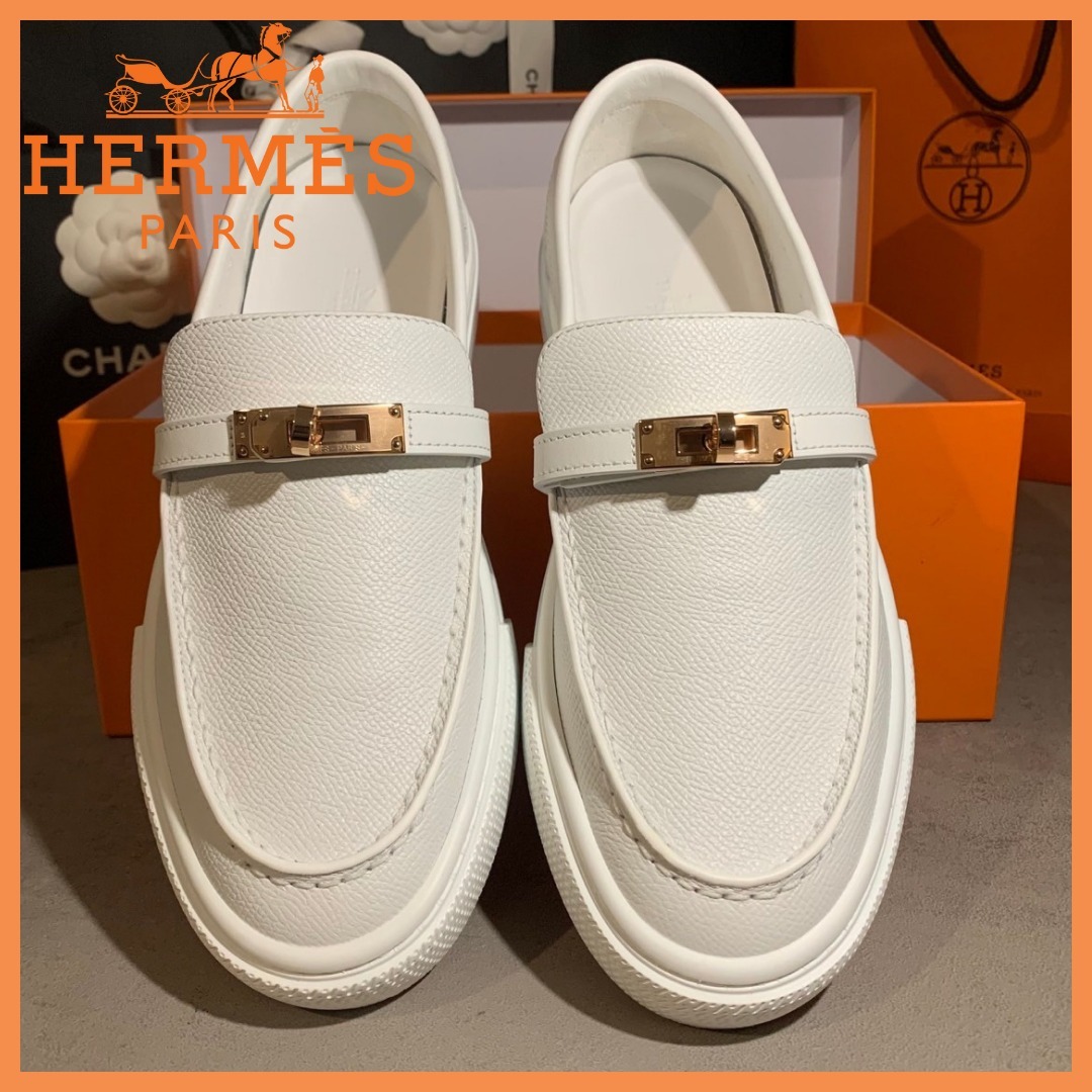 【HERMES】カジュアルスタイル♪ゲームスリッポンスニーカー