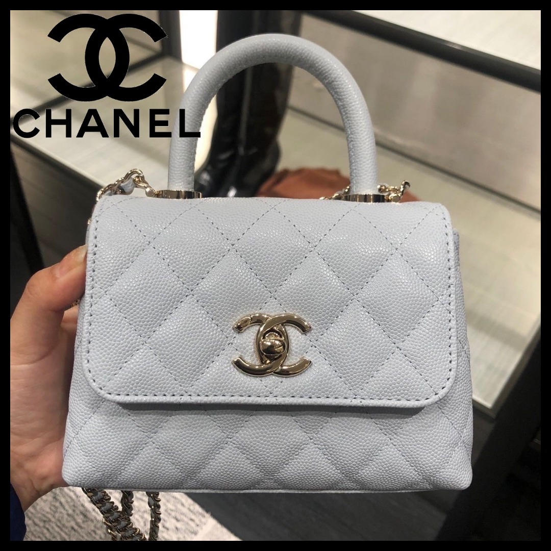 【新作】CHANEL キュート♪チェーン クラッチ