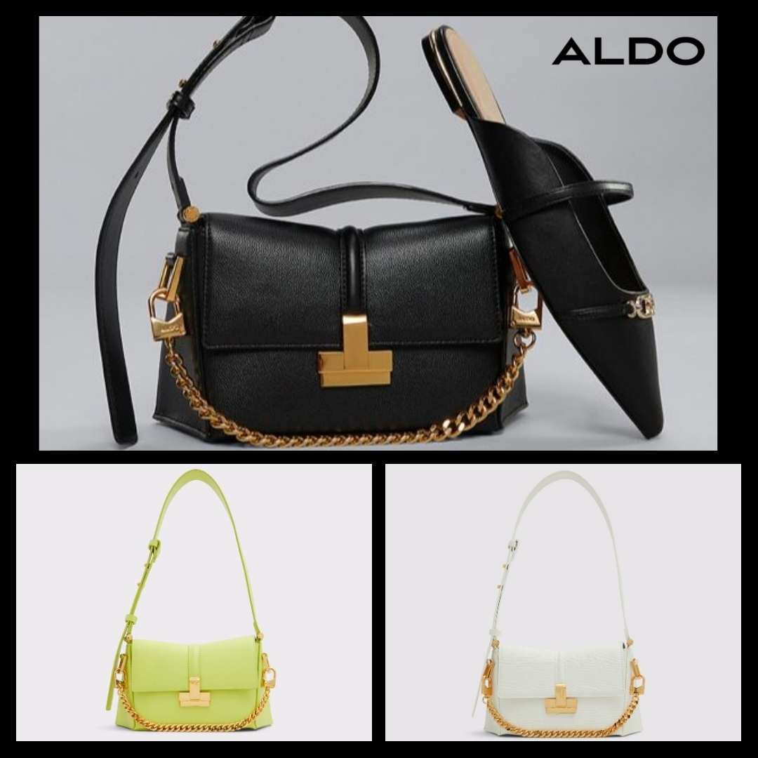 ALDO*ゴールドパーツ*チェーン*2way*ショルダーバック/Averilx
