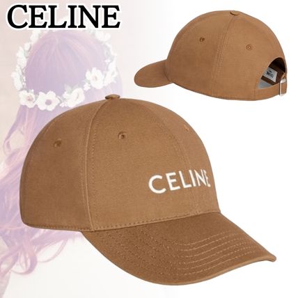英語版 ブラウン（茶色）系 CELINE(セリーヌ) 帽子(メンズ
