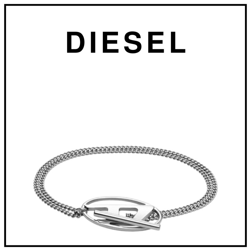 【DIESEL】ステンレススチールチェーン