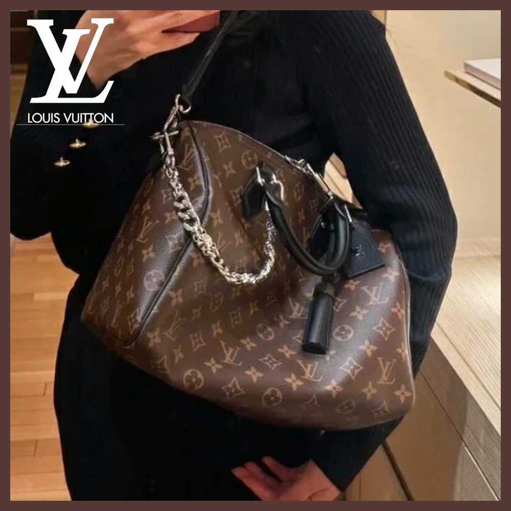 【少し多めの荷物も楽々収納♪】Louis Vuitton ハンドバッグ