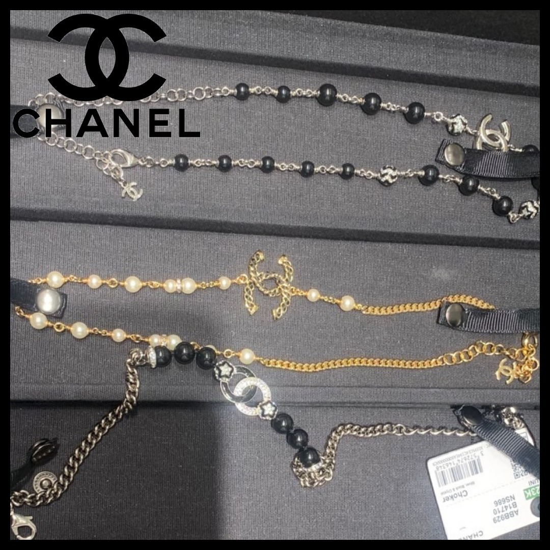 【新作】CHANEL 美しいロゴ♪ネックレス