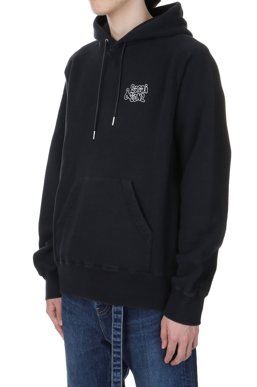 星野源愛用BRAND《Sacai》× Gonz ONE LOVE Hoodie (sacai
