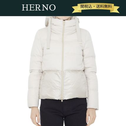 HERNO（ヘルノ）RESORTリゾート ウールナイロンシルクネップ
