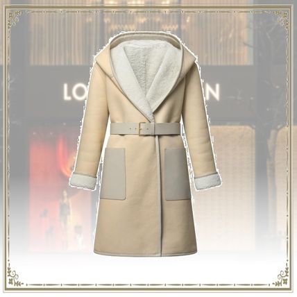 LOUIS VUITTON ルイヴィトン コート ベージュ 4103424Y0075 ベージュ系 L Louis Vuitton(ルイヴィトン) コート(レディース