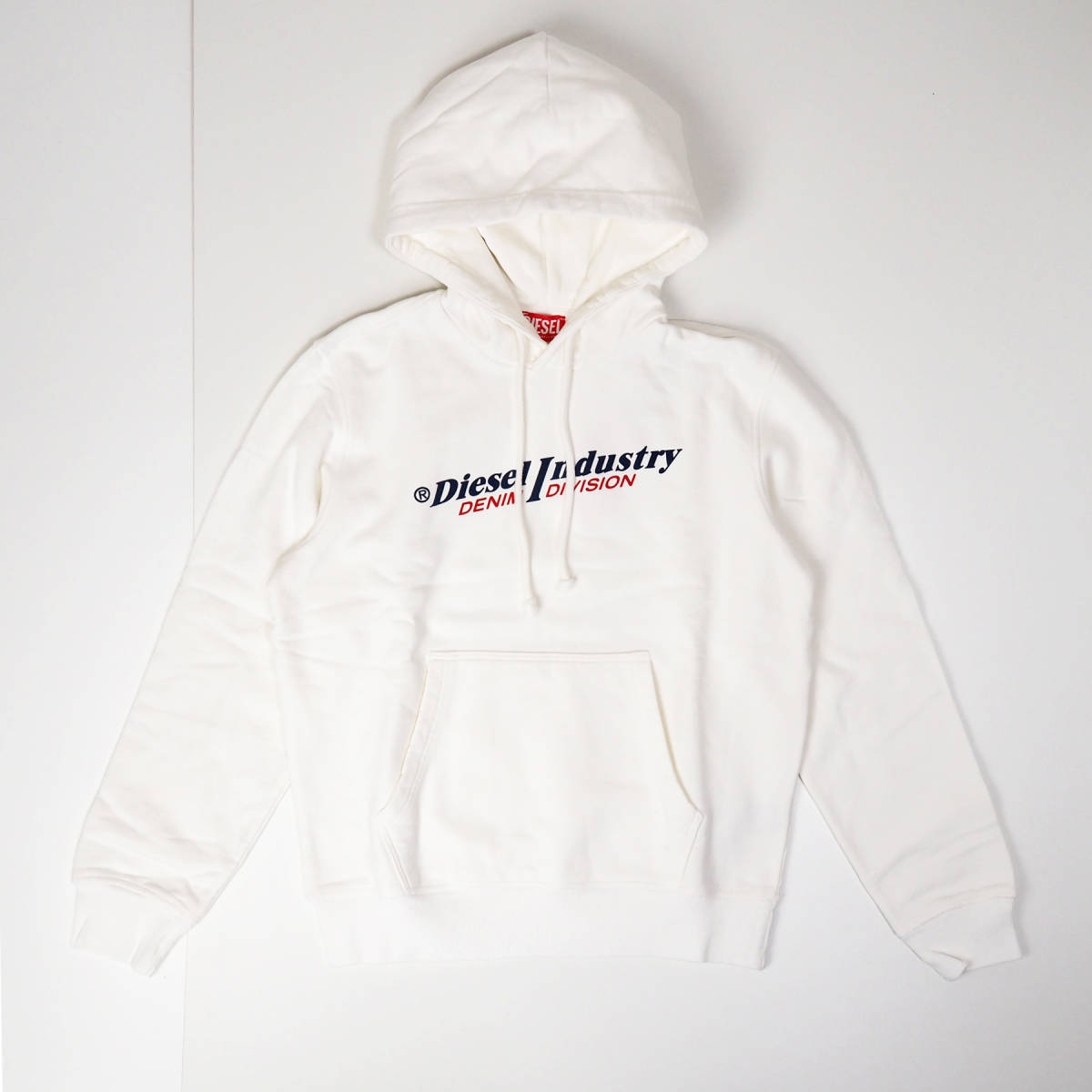 DIESEL S-GINN-HOOD-IND メンズ ロゴ フーディー パーカー