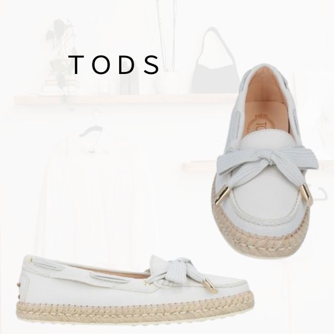 残り僅か【TOD'S】 モカシン ラウンドトゥ 未使用 トッズ TOD´S ローファー モカシン ドライビングシューズ