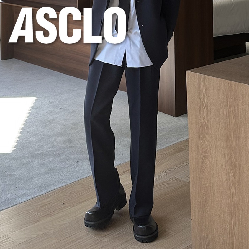 スラックス ASCLO Modern Bizo Slacks (5color)