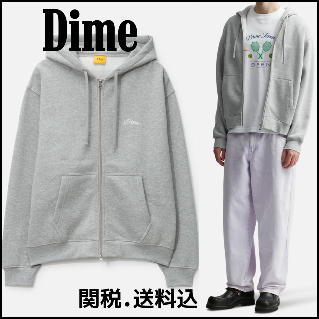 【Dime】ジップパーカー