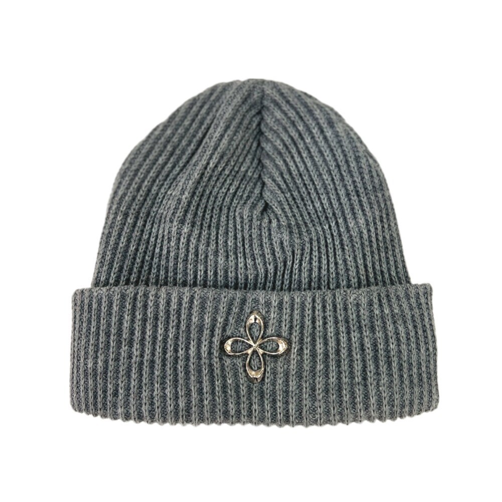 【SURGERY】surgery clover logo beanie ver.2 'grey'