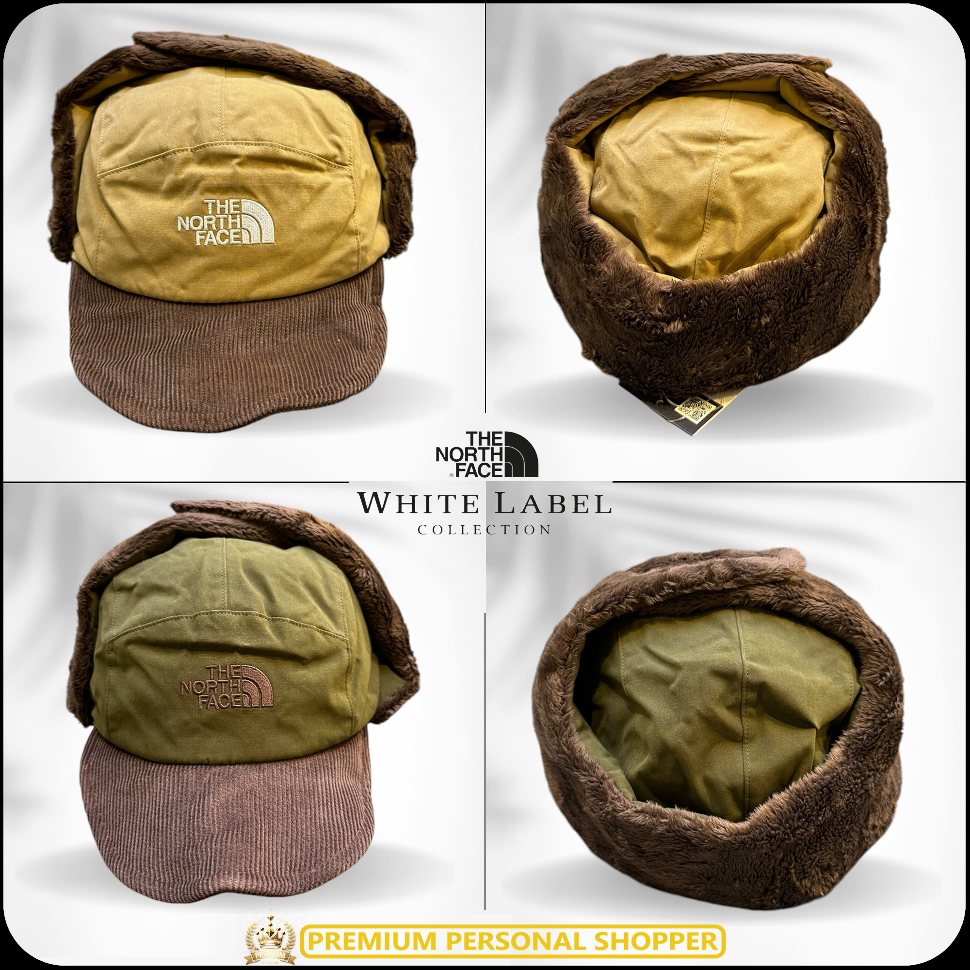 [THE NORTH FACE]★24FW★韓国大人気★WAXED COTTON EARMUFF CAP