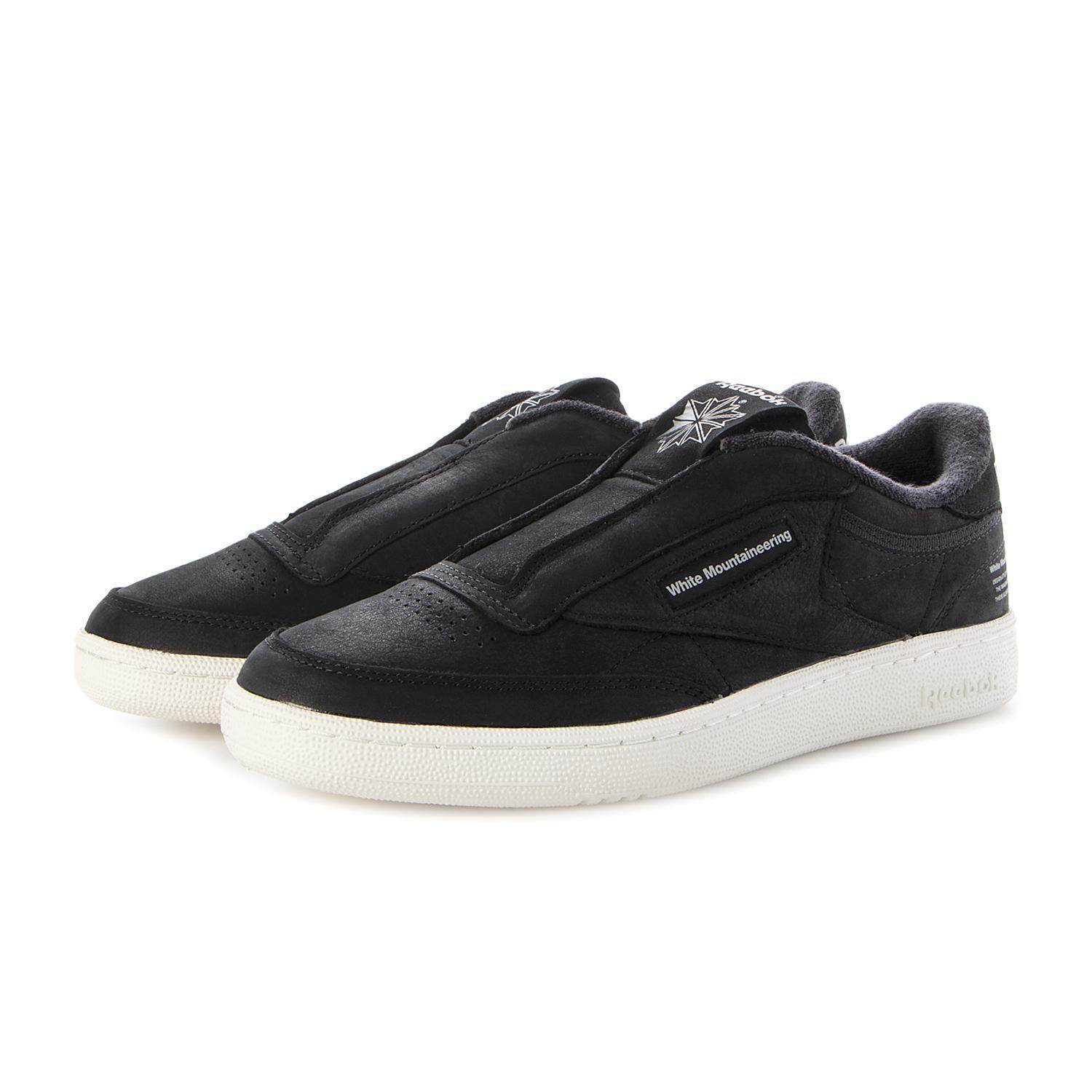 国内配送 Reebok WM CLUB C85 BLACK/CHALK/GREY
