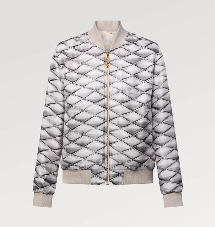 LouisVuitton《リバーシブルボンバージャケット》Malletage 直営