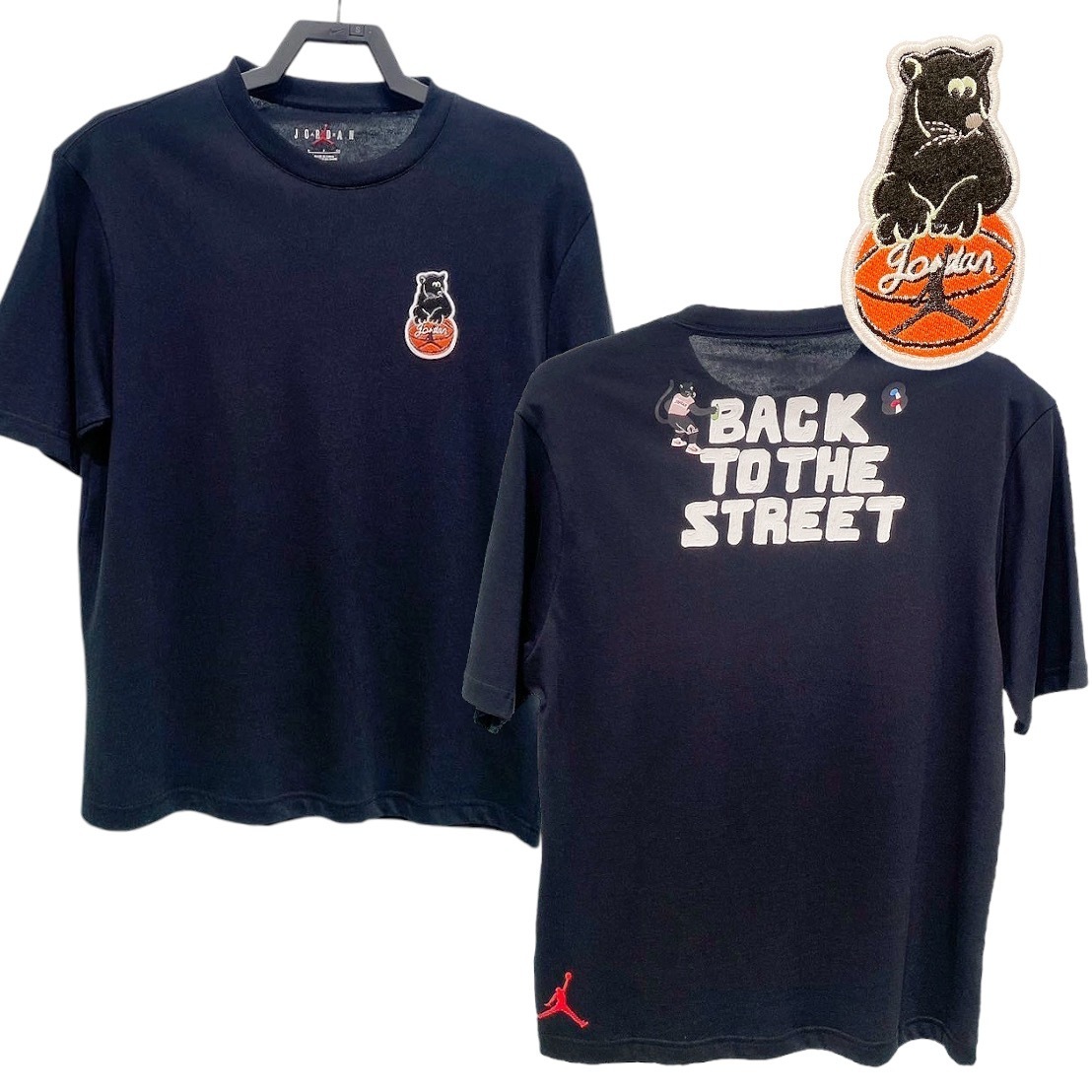 Tシャツ・カットソー JORDAN ESSENTIAL TEE BLACK 1985SS