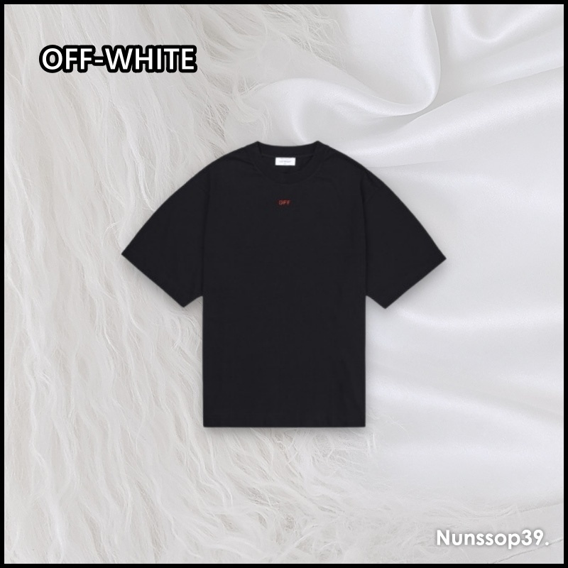 《OFF-WHITE》 スタンプ スケート Tシャツ