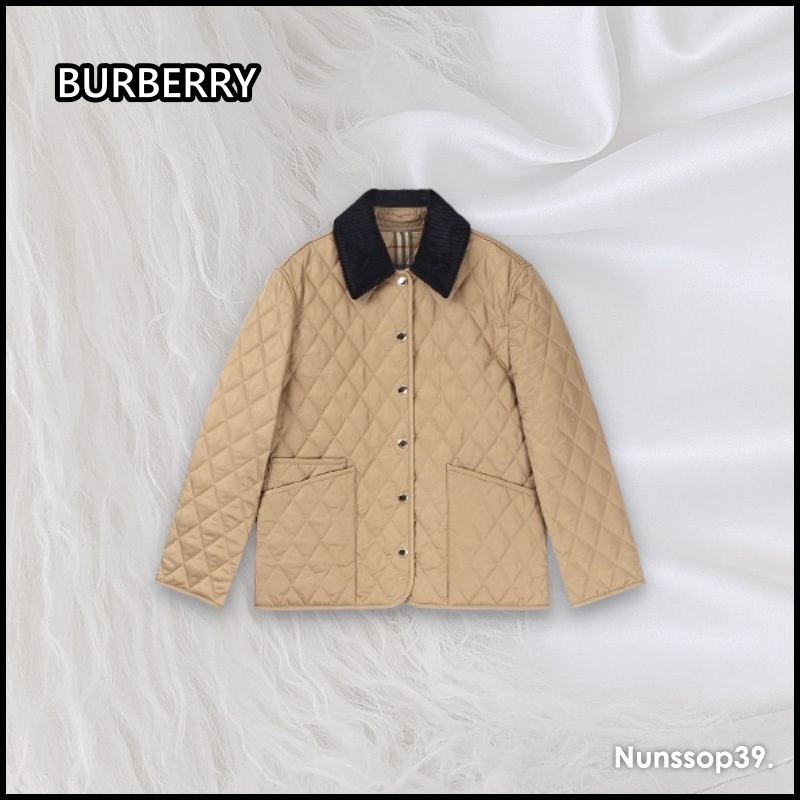 《BURBERRY》 8078238 ダイヤモンド キルティング ジャケット
