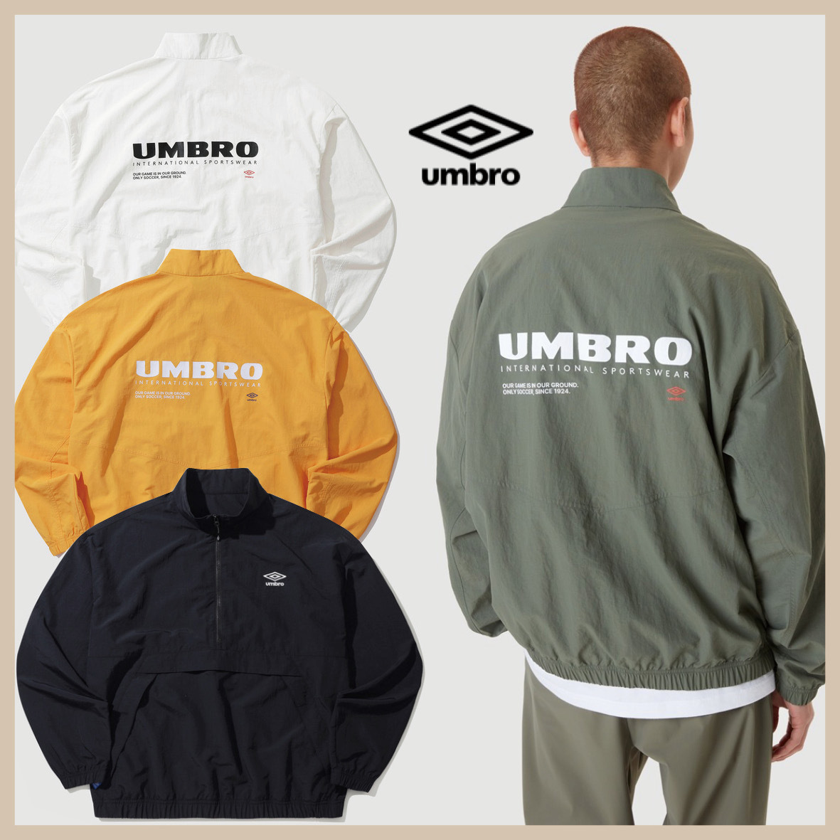 UMBRO ★ Classic Stan neck anora.k 送料無料
