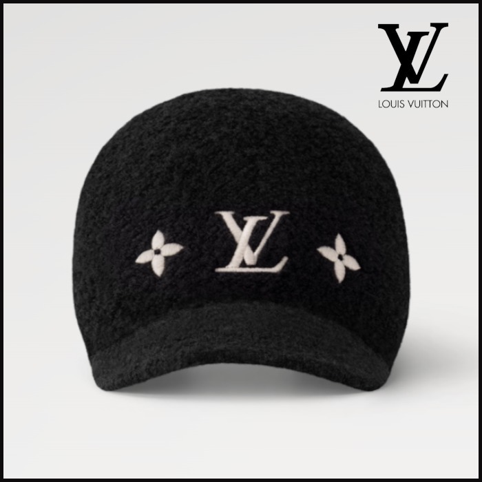 ◆モダンでカジュアルシック【 LV 】キャップ・ウールグラム