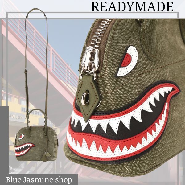 【国内発・すぐ届く】READYMADE/SHARK DAILY BAG NANO/KH