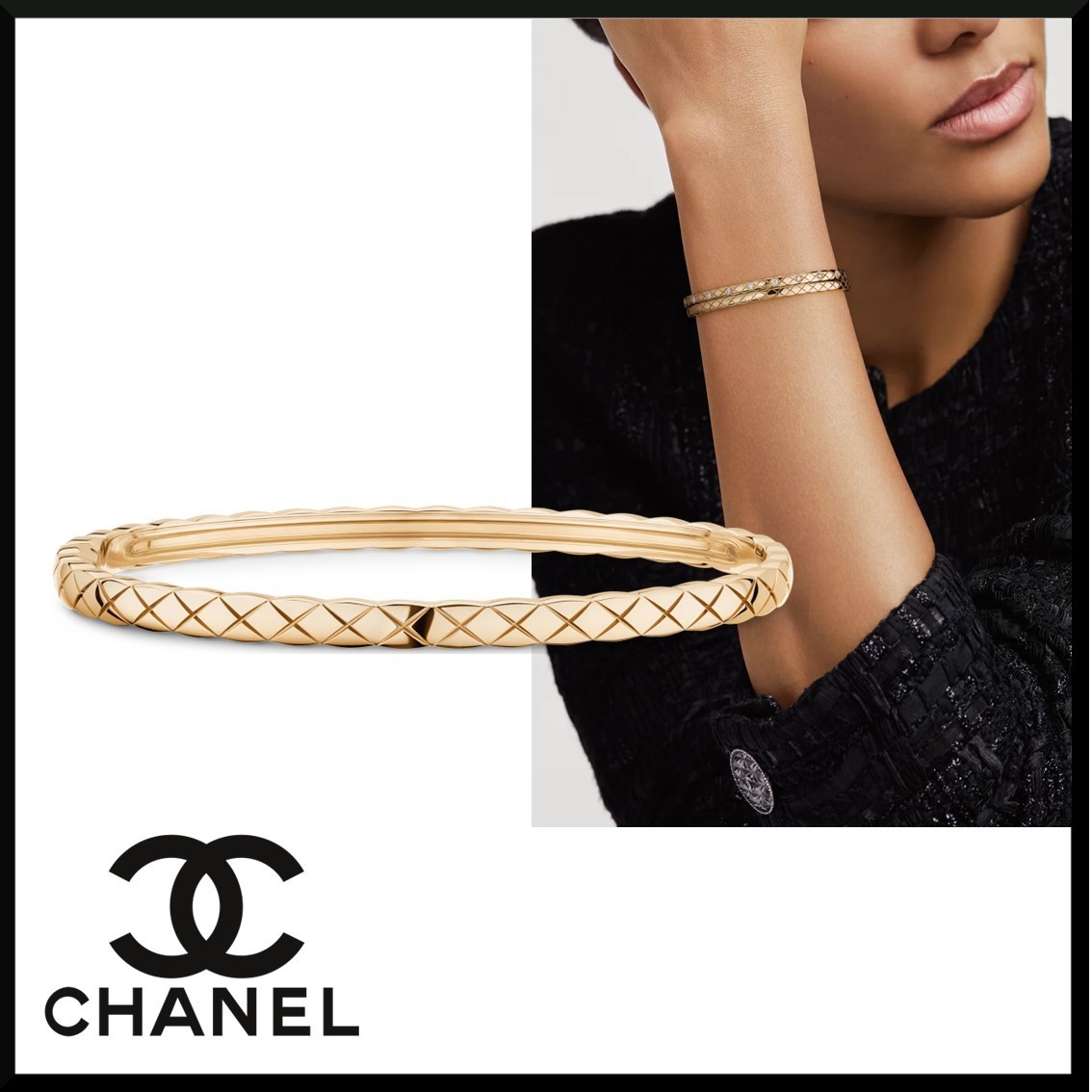 【贈り物に☆可愛い】CHANEL ココ クラッシュ ブレスレット