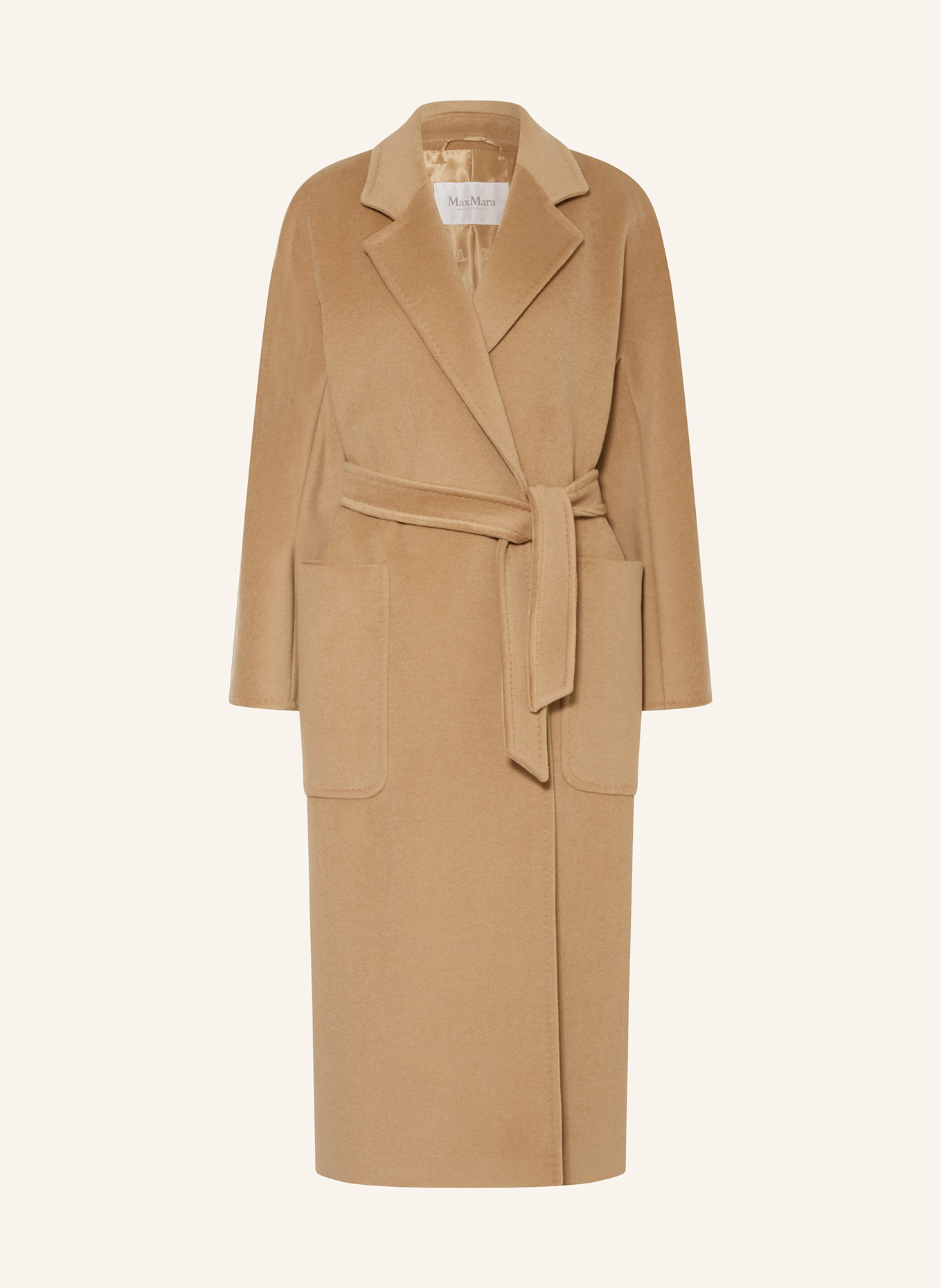 【Max Mara】国内未掲載商品Locriウール＆カシミア ラップコート Max Mara】国内未掲載商品Locriウール＆カシミア ラップコート