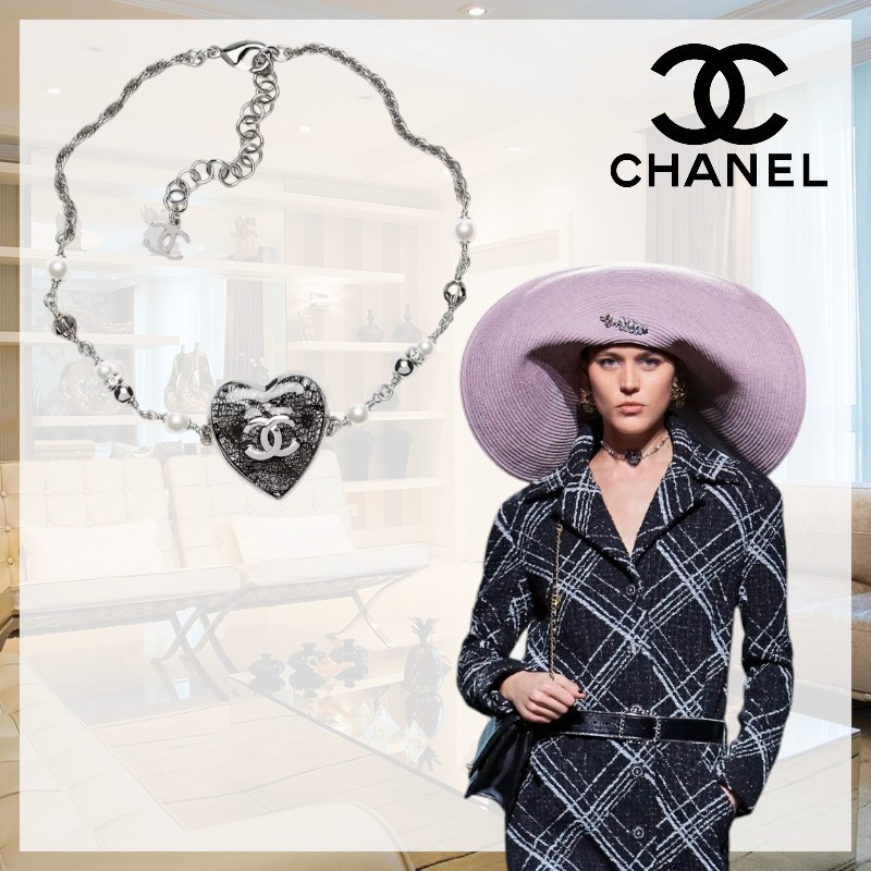 【ゴージャス】CHANEL CCロゴ チョーカー