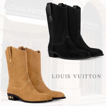 スエード Louis Vuitton(ルイヴィトン) ブーツ(メンズ) - 海外