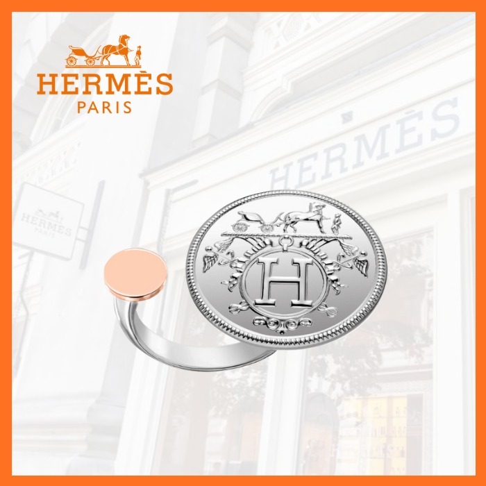 ロゴがかっこいい♪【HERMES】 エクスリブスリングMM
