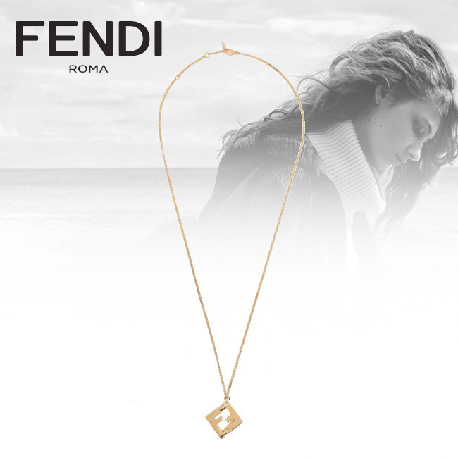 正規店買付【FENDI】フォーエバー フェンディ メタル ネックレス