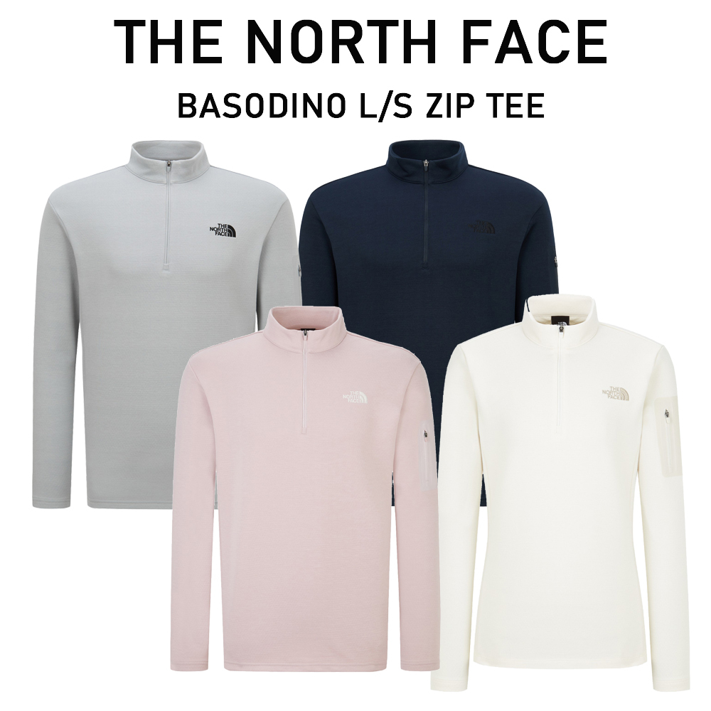 THE NORTH FACE★24-25AW★BASODINO L/S ZIP TEE_NT7LQ53