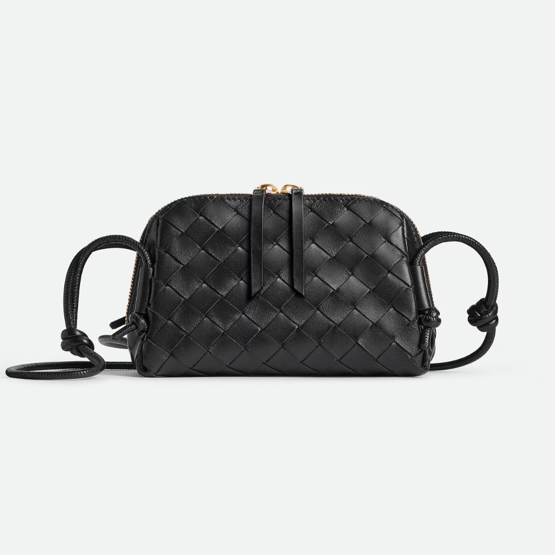 ★BOTTEGA VENETA★コンサートポーチ ラムスキン バローロ Bottega Veneta Leather Concert Pouch | Harrods US