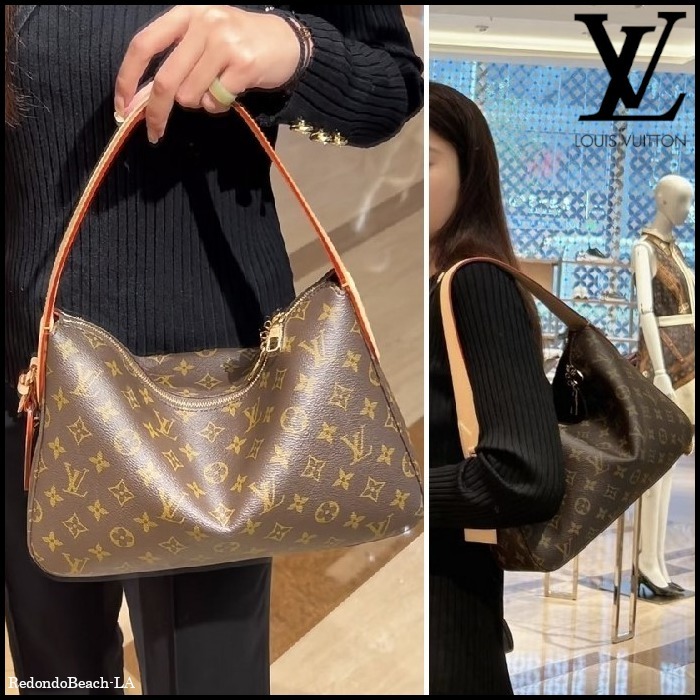 【優雅なシルエット】LOUIS VUITTON★Slouchy PM ハンドバッグ