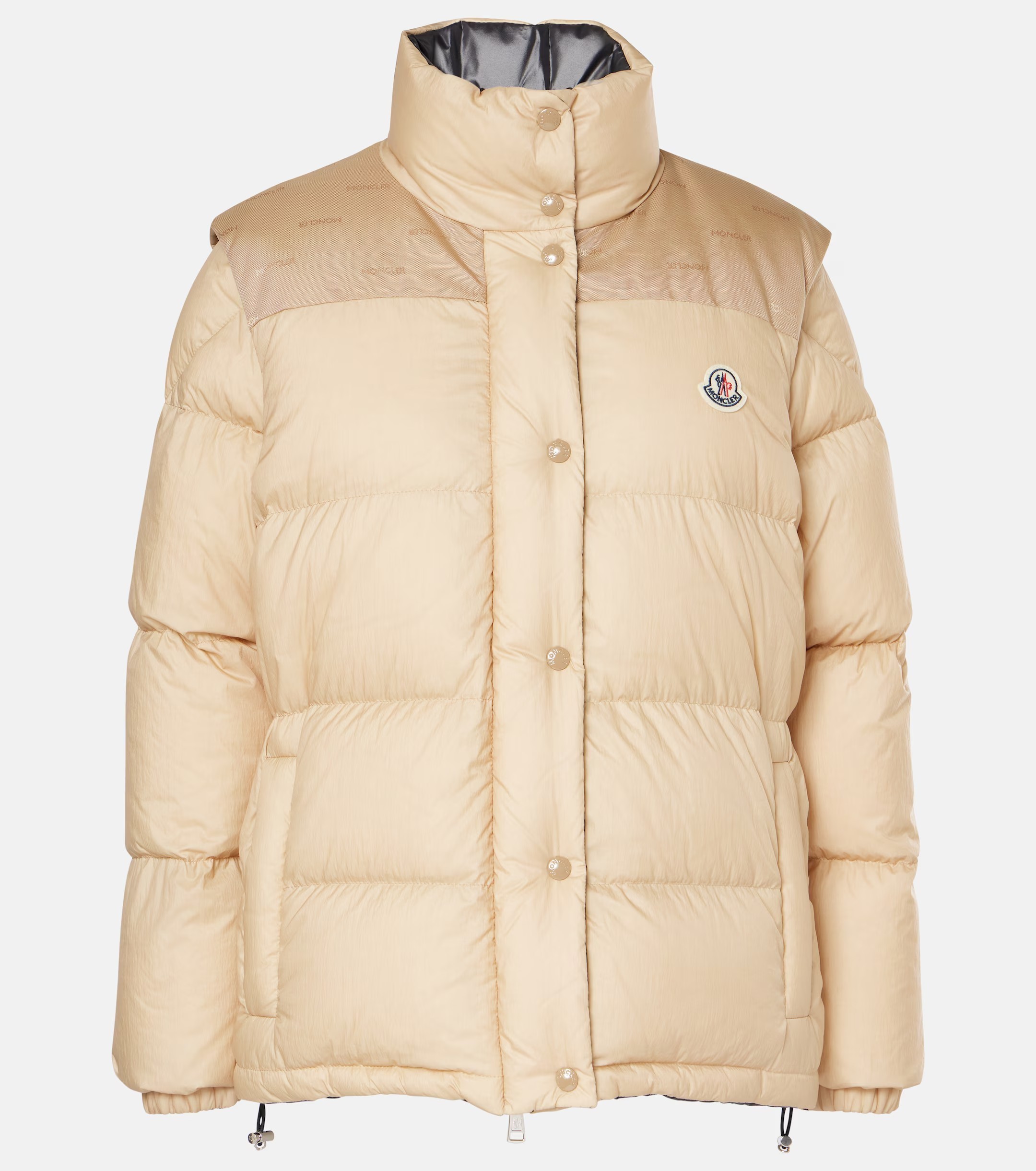 上品リバーシブル《MONCLER》Verone ダウンジャケット ベージュ