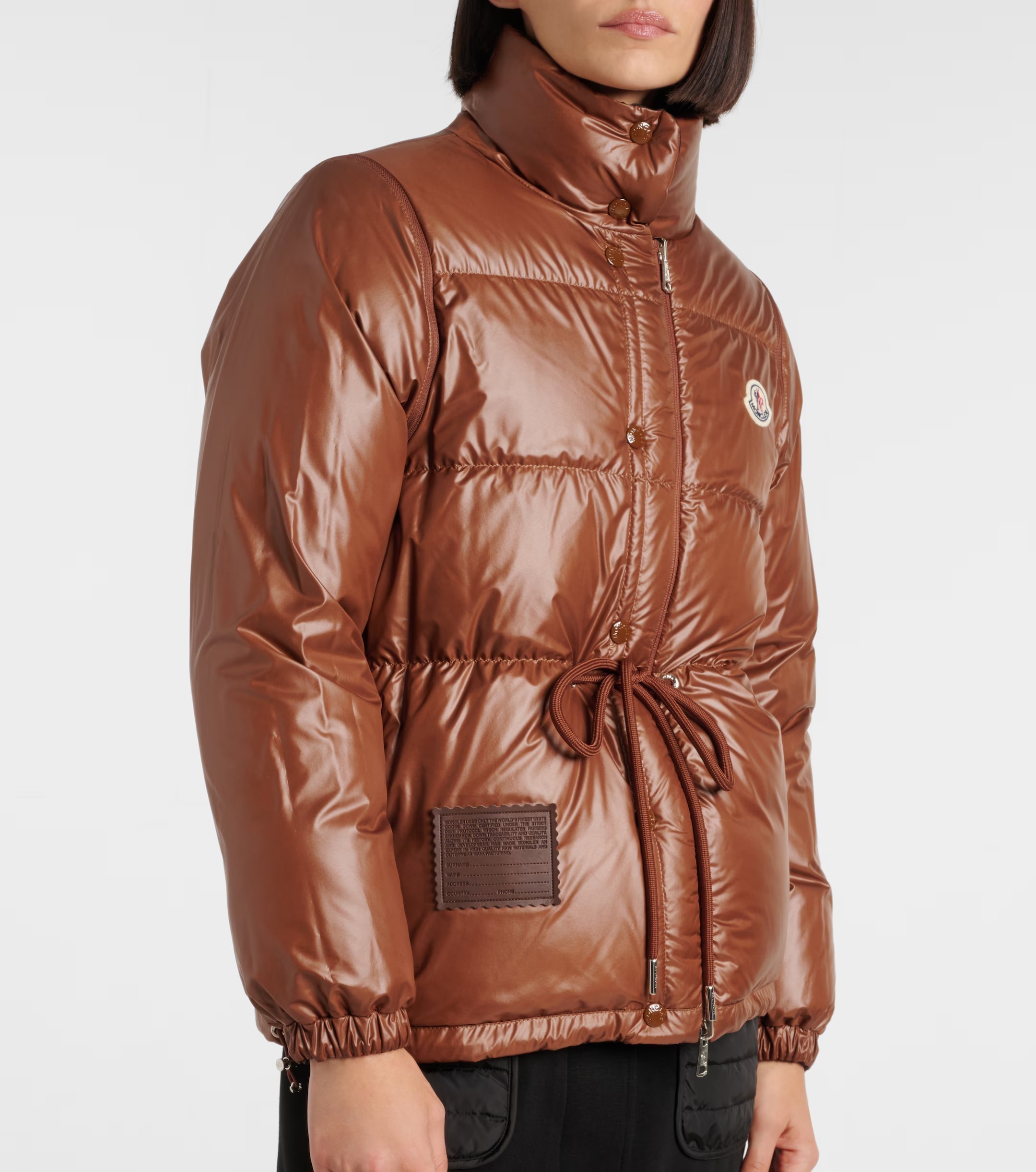 注目リバーシブル《MONCLER》Verone ダウンジャケット ブラック