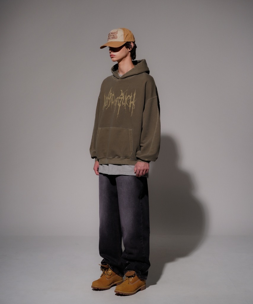 [ EZKATON ]★24FW★韓国人気★TIN WASHING DAMAGE DENIM PANTS EZKATON ]☆24FW☆韓国人気☆TIN WASHING DAMAGE DENIM PANTS